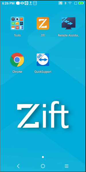 android-main-screen